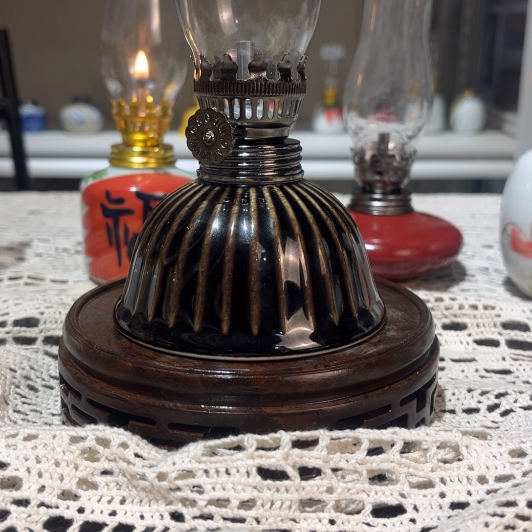 摆件景德镇手工陶瓷香薰灯