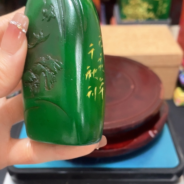寿山石印石篆刻印章引首章闲章姓名章生日礼物