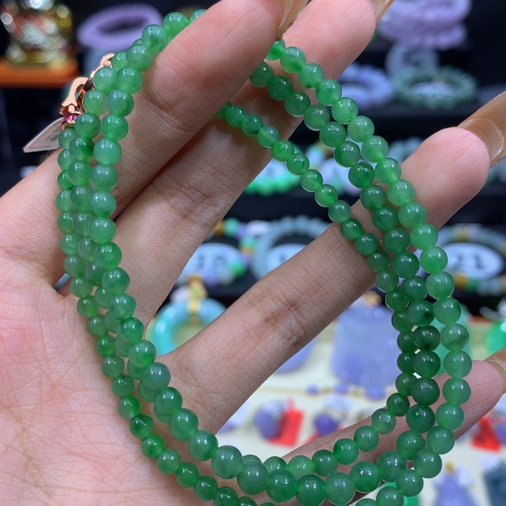 翡翠未镶嵌手链翡翠