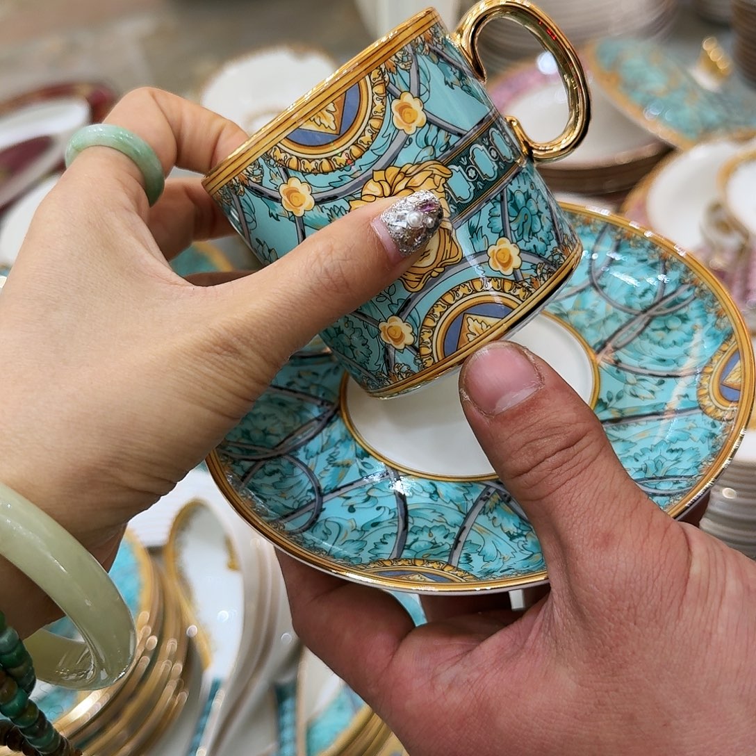 搪瓷骨瓷餐具高温陶瓷工厂直销