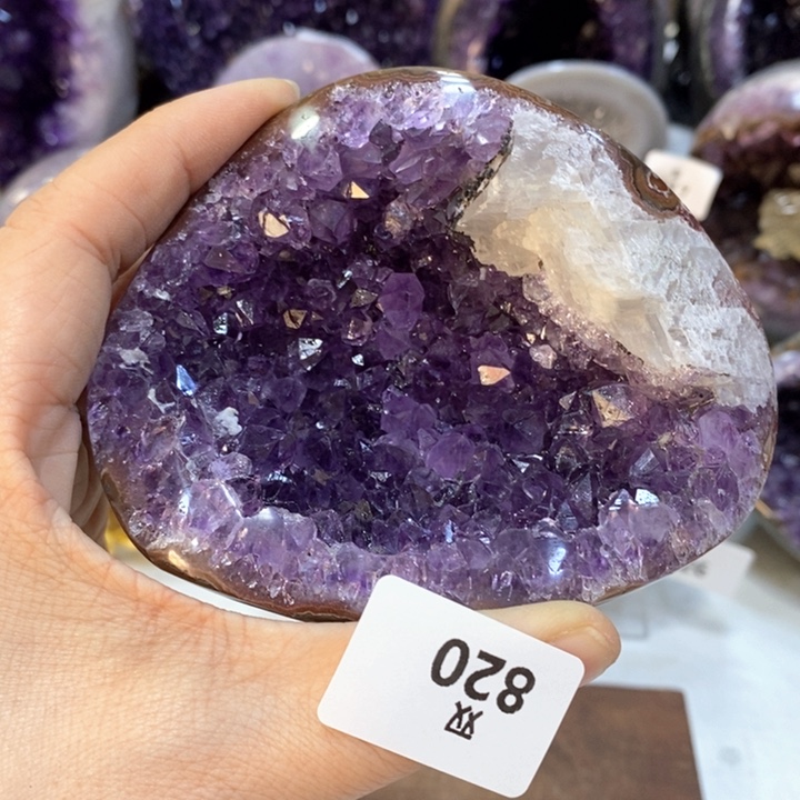 水晶大型摆件（非配饰）未镶嵌方解石