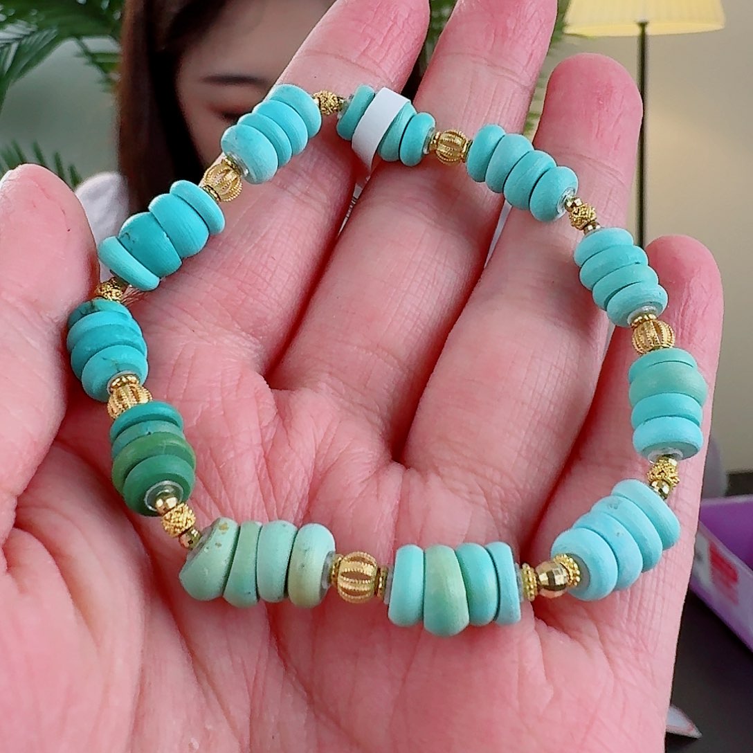 绿松石珠宝奇石未镶嵌