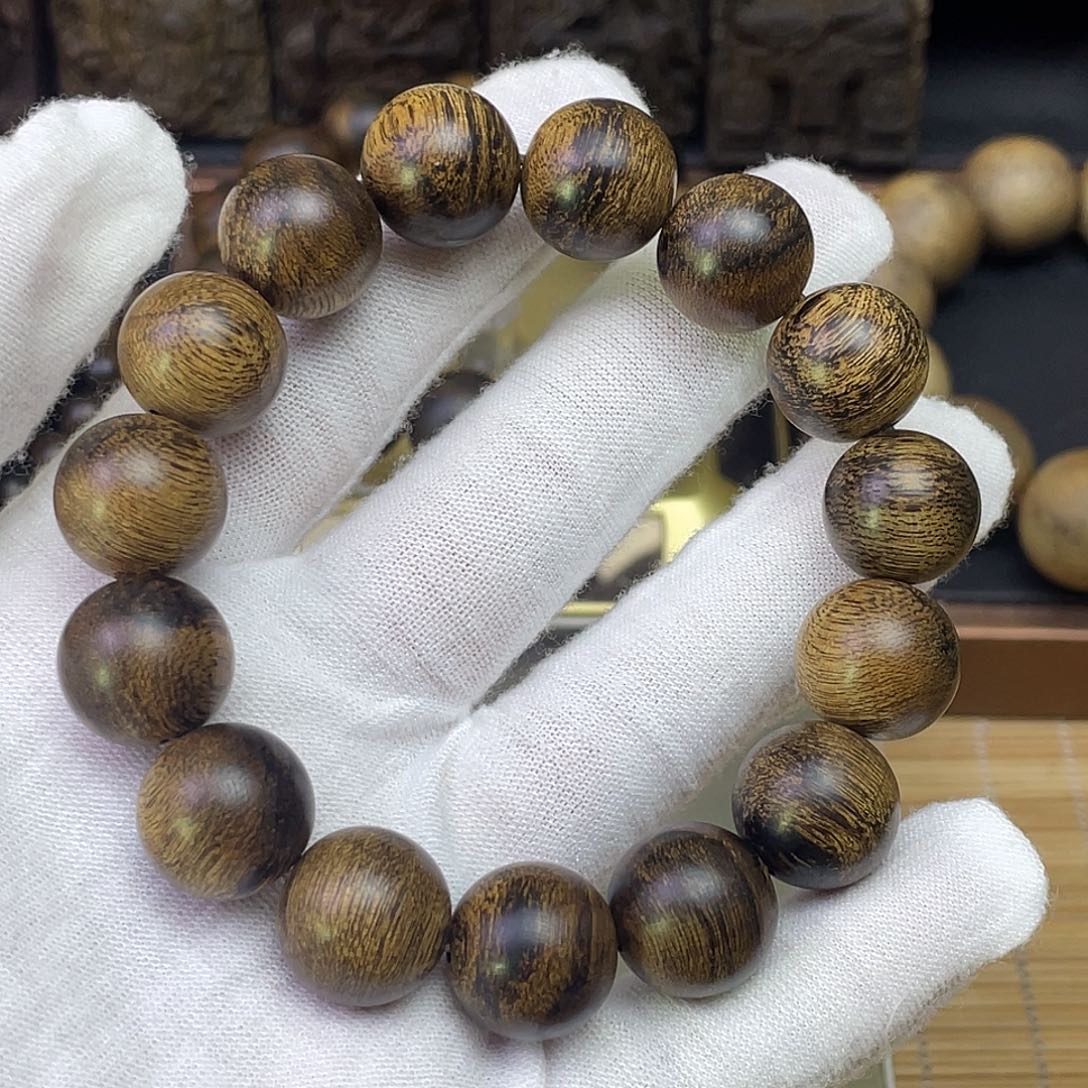 十***郎沉香手串越南白奇…………