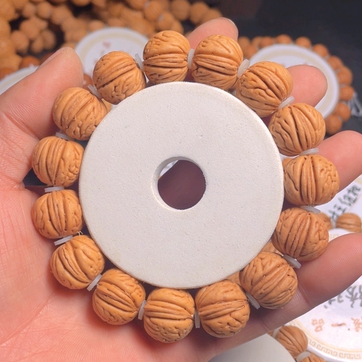 桃核吊坠胖*姐肉纹元宝