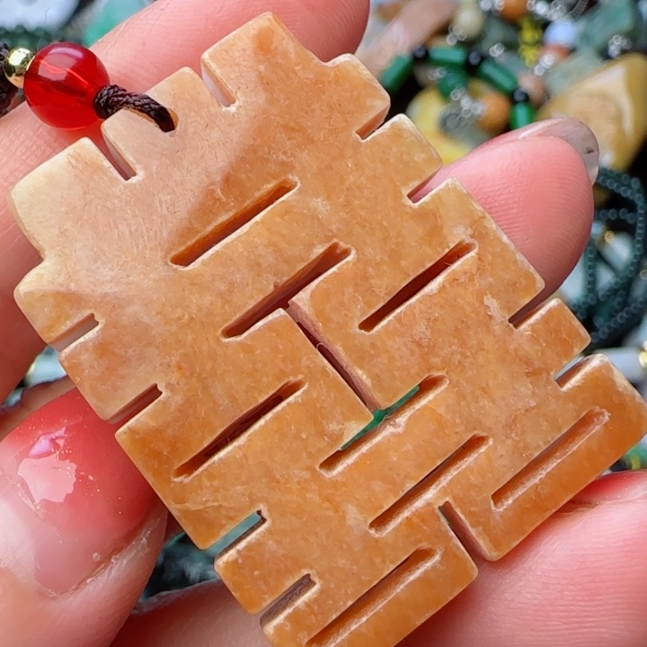 翡翠颈饰未镶嵌天然A货64