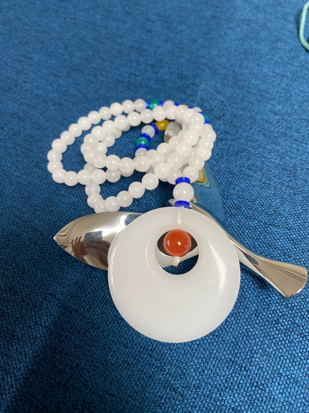 金丝玉玉佩项链（多样性发一）