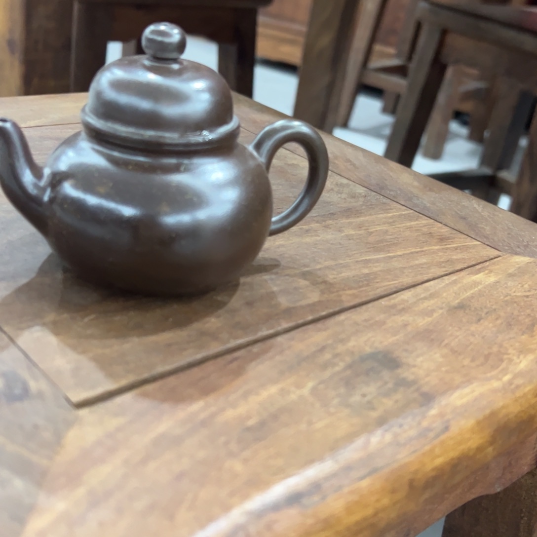 贵台龙窑柴烧茶壶45