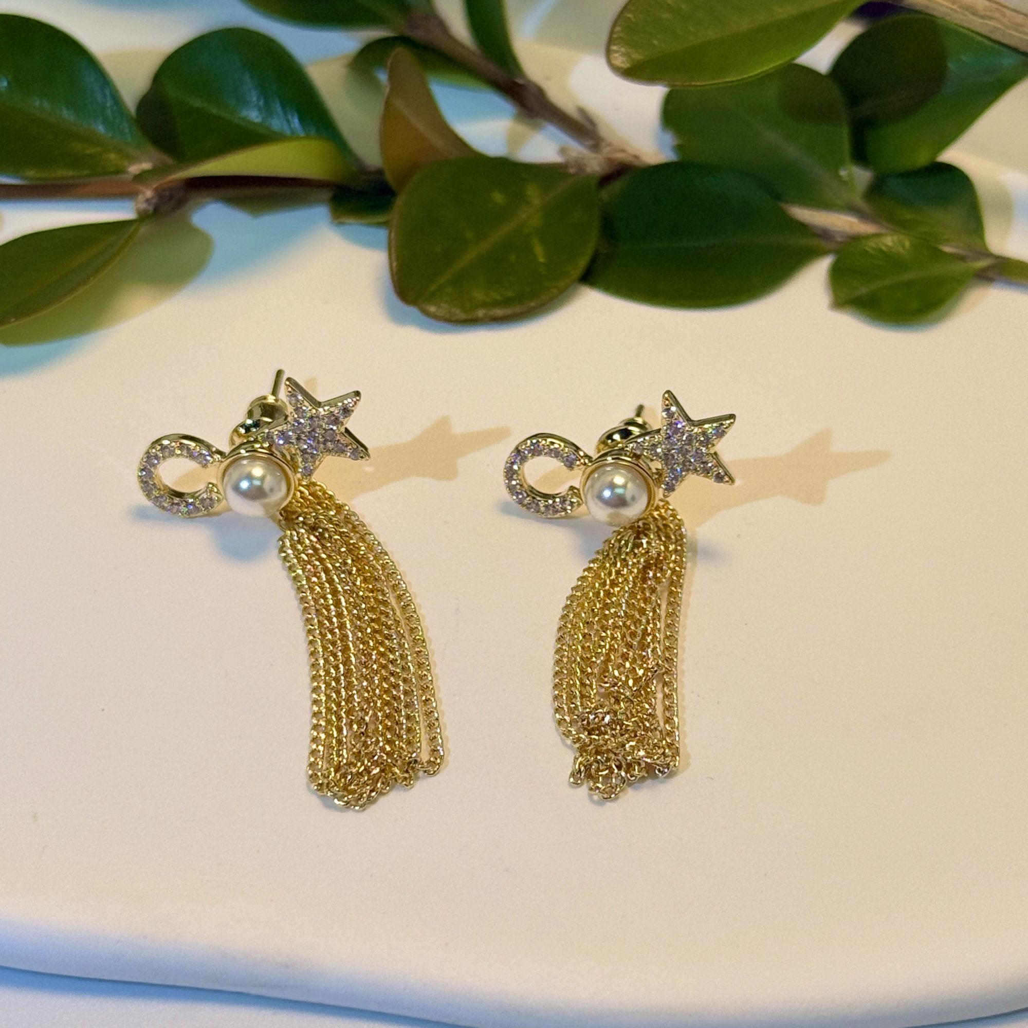 九小尚 铜合金珐琅耳饰 R1122秋季冬季冬天过年耳饰耳环