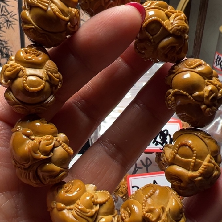 手串/手链橄榄核?****?妙女米勒