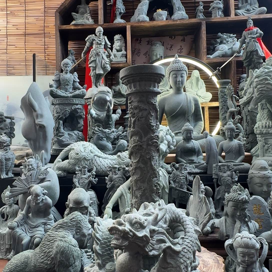 石材龙柱加底座加0143龙