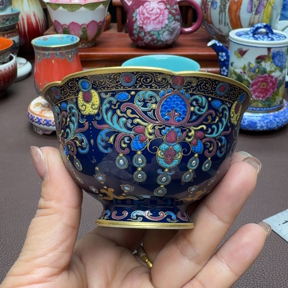 瓷片景德镇仿古手工制作精品展示