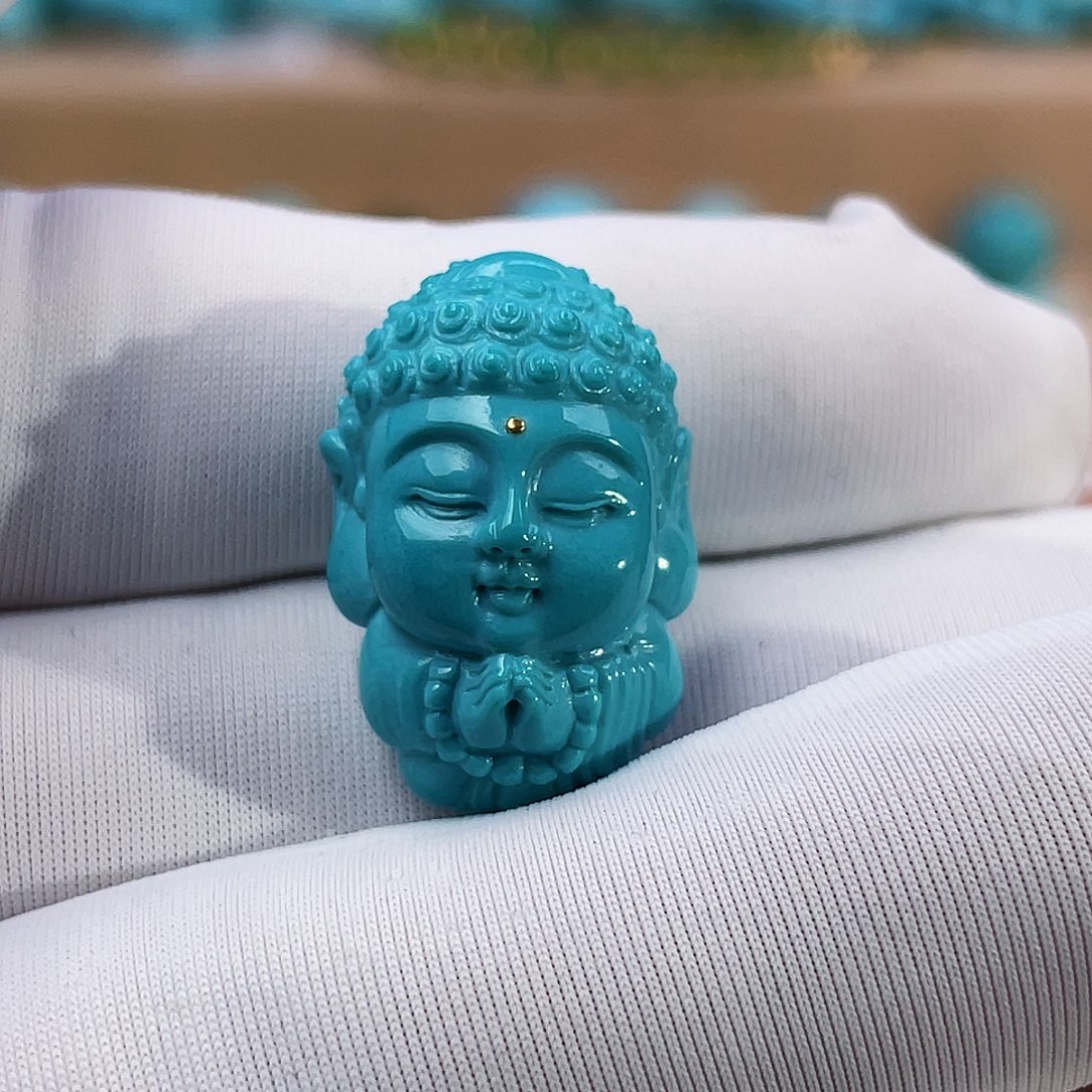 绿松石珠宝奇石未镶嵌