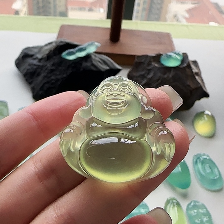 *****岫玉未镶嵌颈饰岫玉