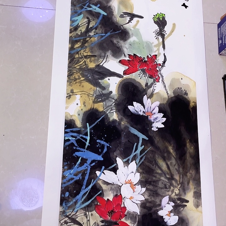 国画张圣敏先生纯手绘作品