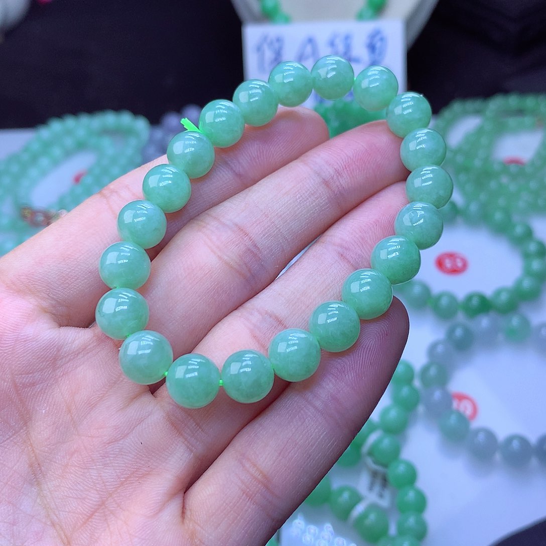 翡翠毛衣链未镶嵌卡8.8