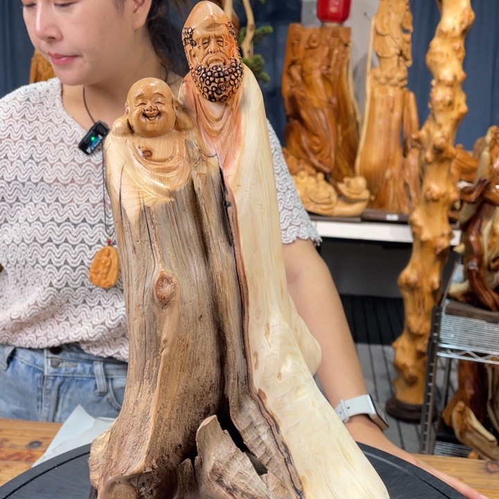 柏木（崖柏）随型摆件