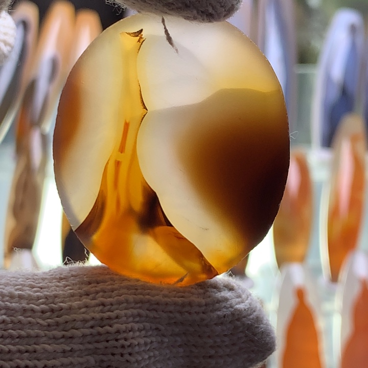 玛瑙/玉髓颈饰未镶嵌212