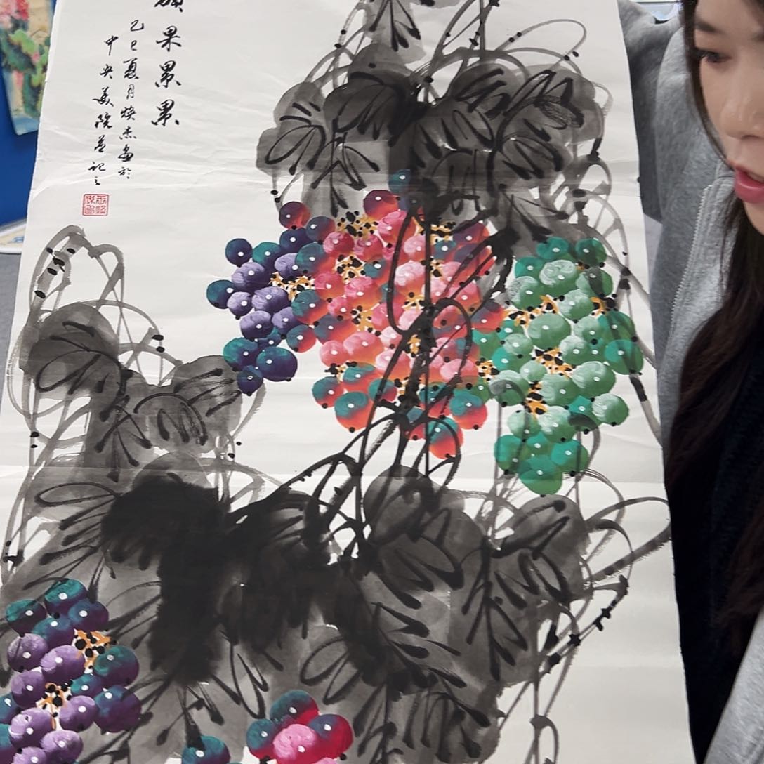 国画纯手绘字画作品欣赏