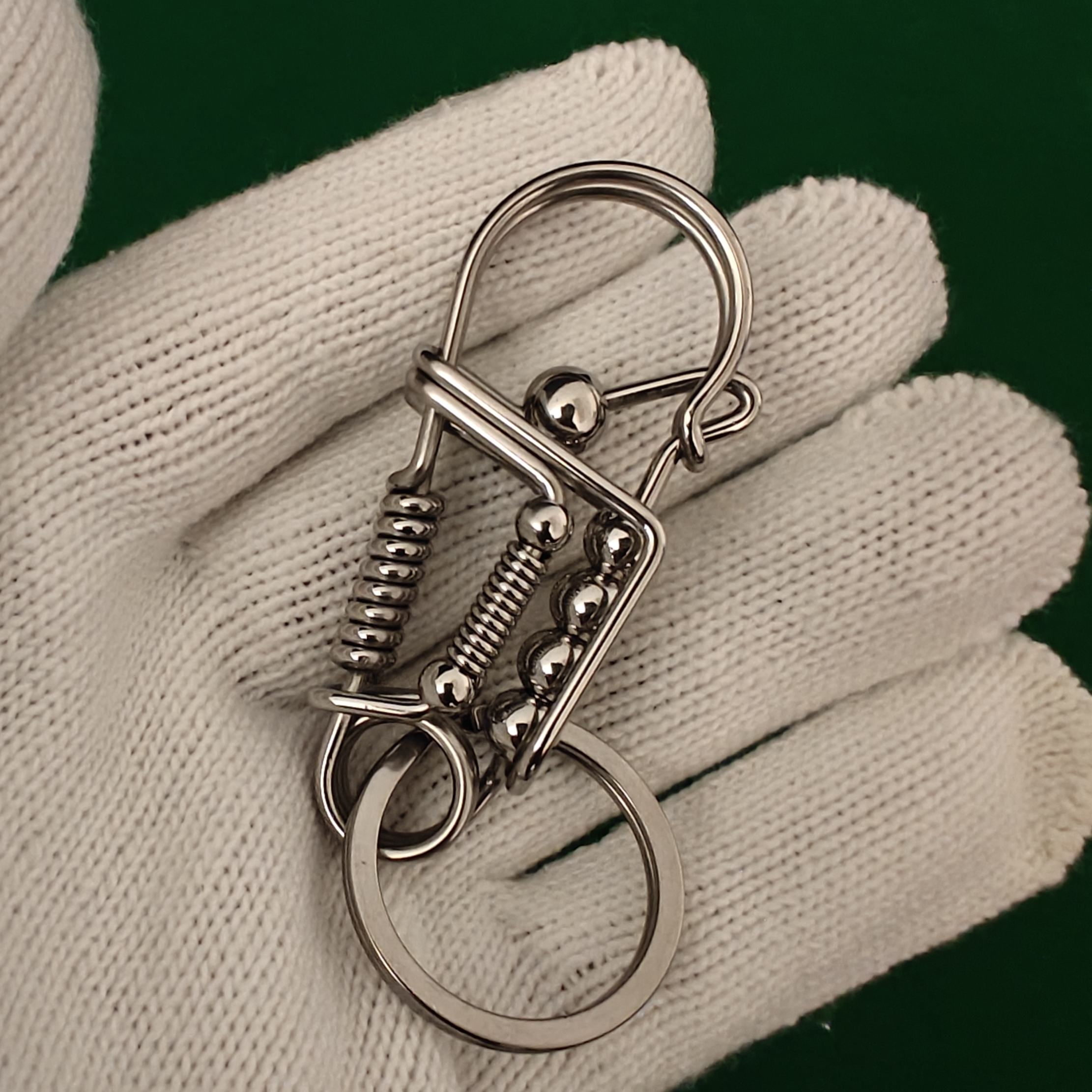 创意手工钥匙扣不锈钢钥匙扣网红小鸟钥匙扣