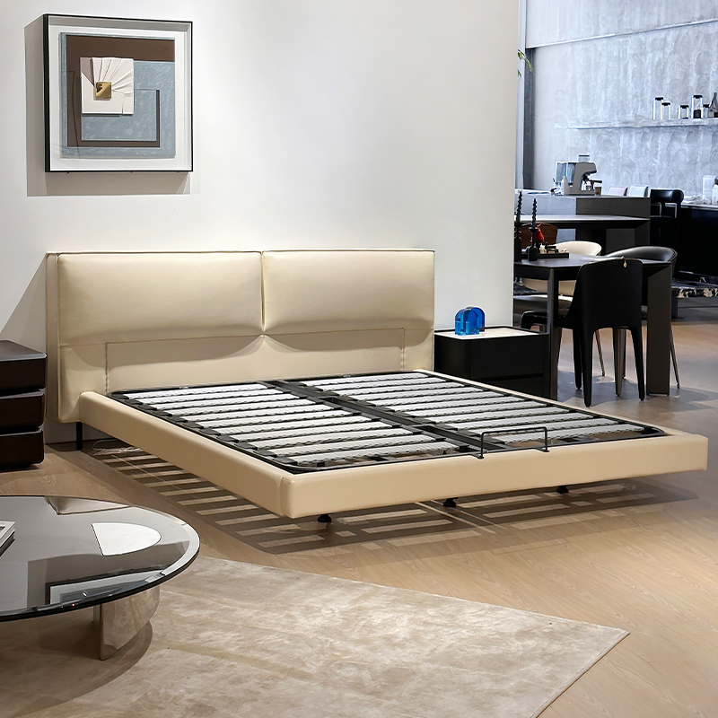 【zamaco品牌】[实价] 设计师款悬浮豆腐块松弛感网红床