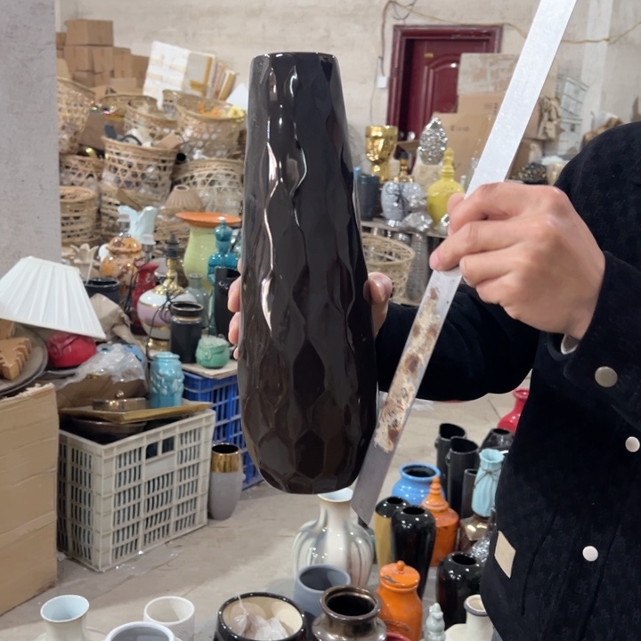 瓶高度37厘米口径6厘米微瑕捡漏