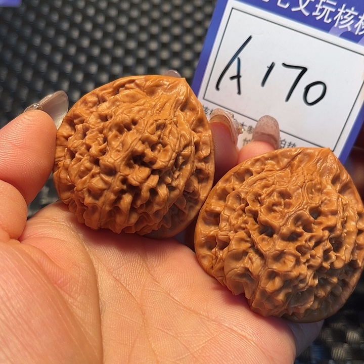 把件桃核46官帽A170