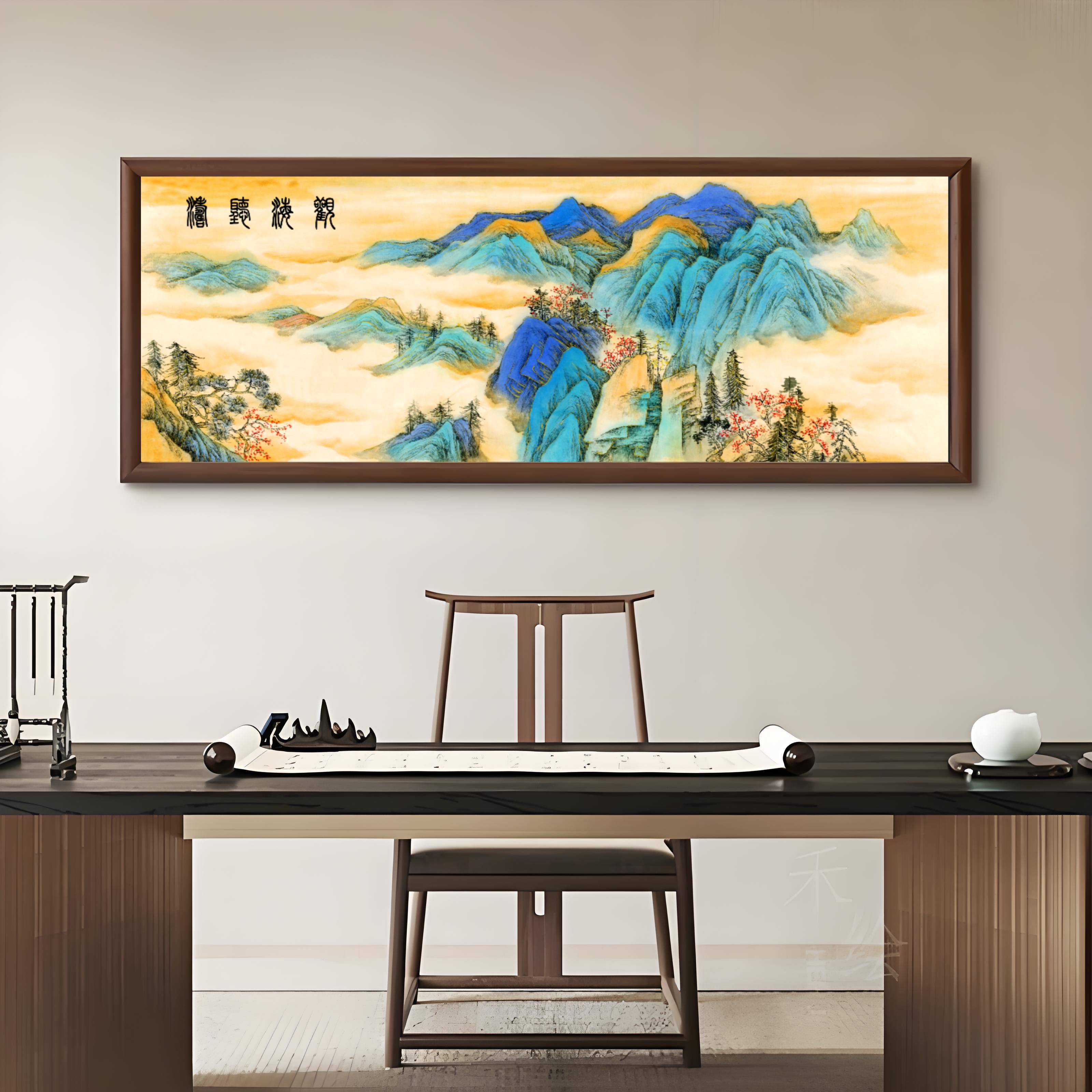 杜身林教授作品《观海听涛》