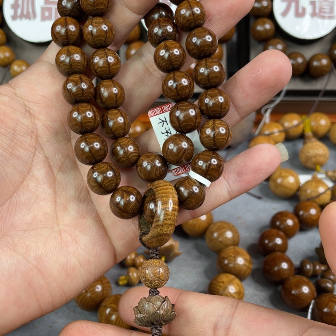 六道木1.2陈化老料手串