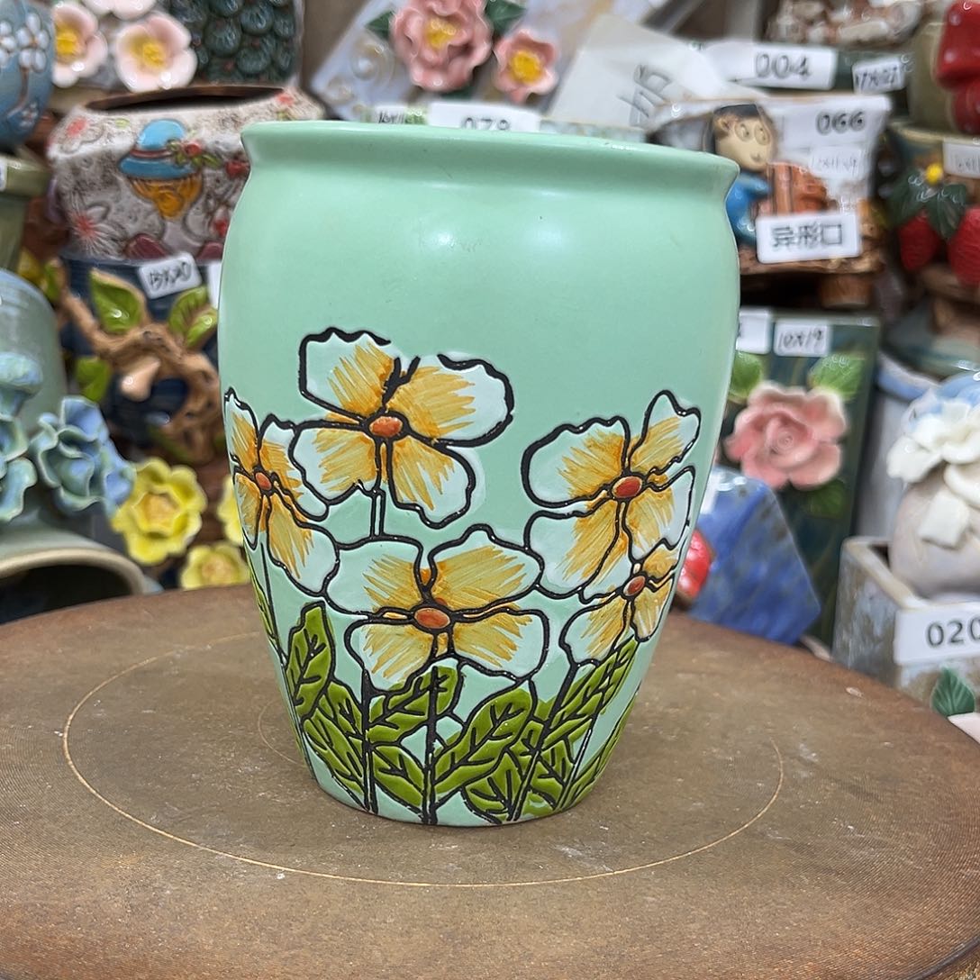 粗陶多肉花盆花盆