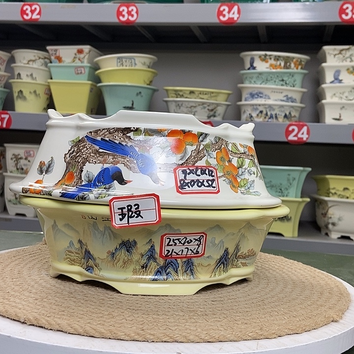 紫砂紫砂花盆9231