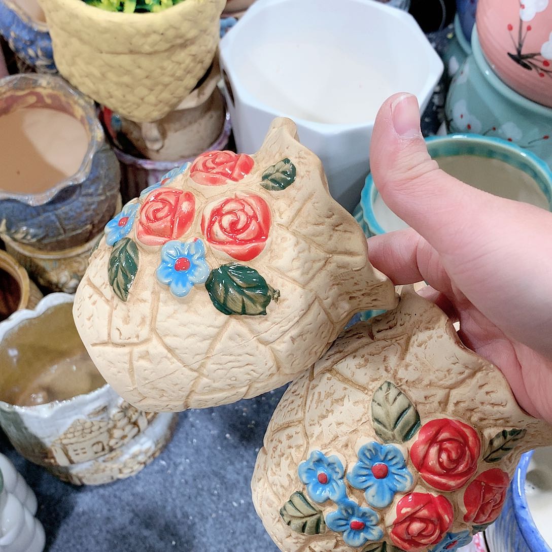 陶瓷陶瓷多肉花盆特价