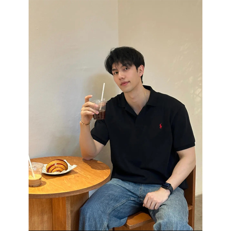 [小马标 ]經典三粒扣男款POLO衫