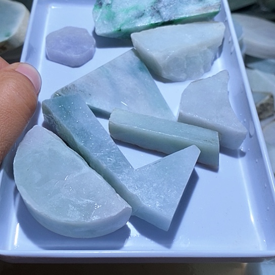 翡翠散珠边角料09