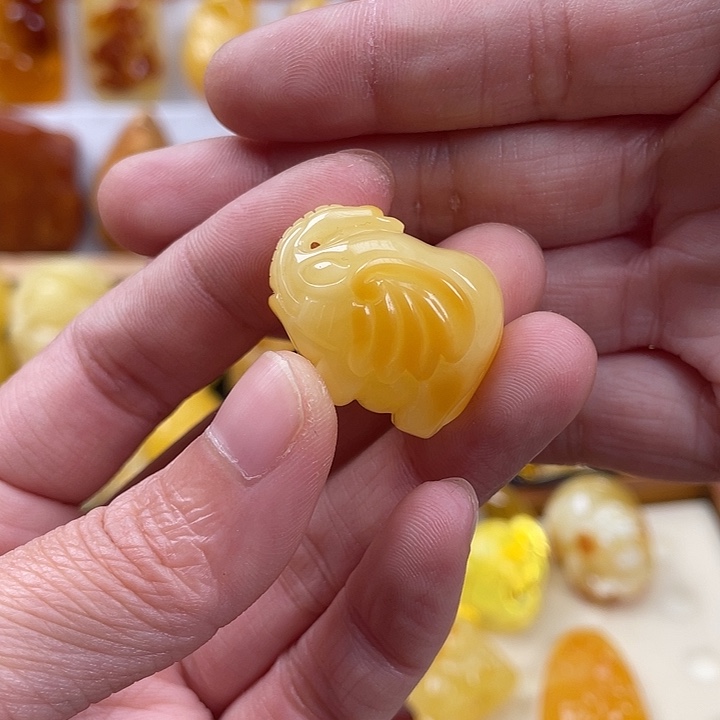 蜜蜡项链未镶嵌5.2克