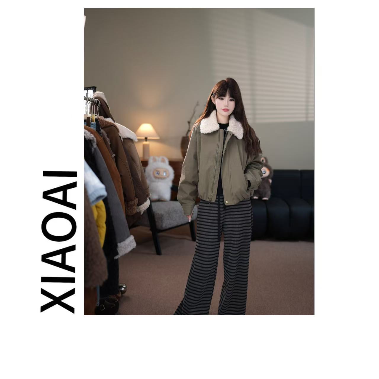 XIAOAI 2025秋冬新款高定时尚显瘦羽绒外套BN25884