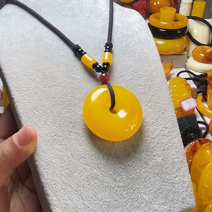 平安扣毛衣链 服饰配饰