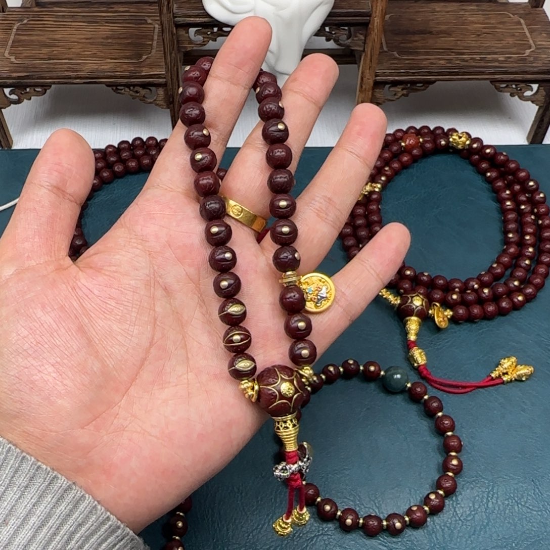 凤眼菩提吊坠凤眼金钉手持9.5简配