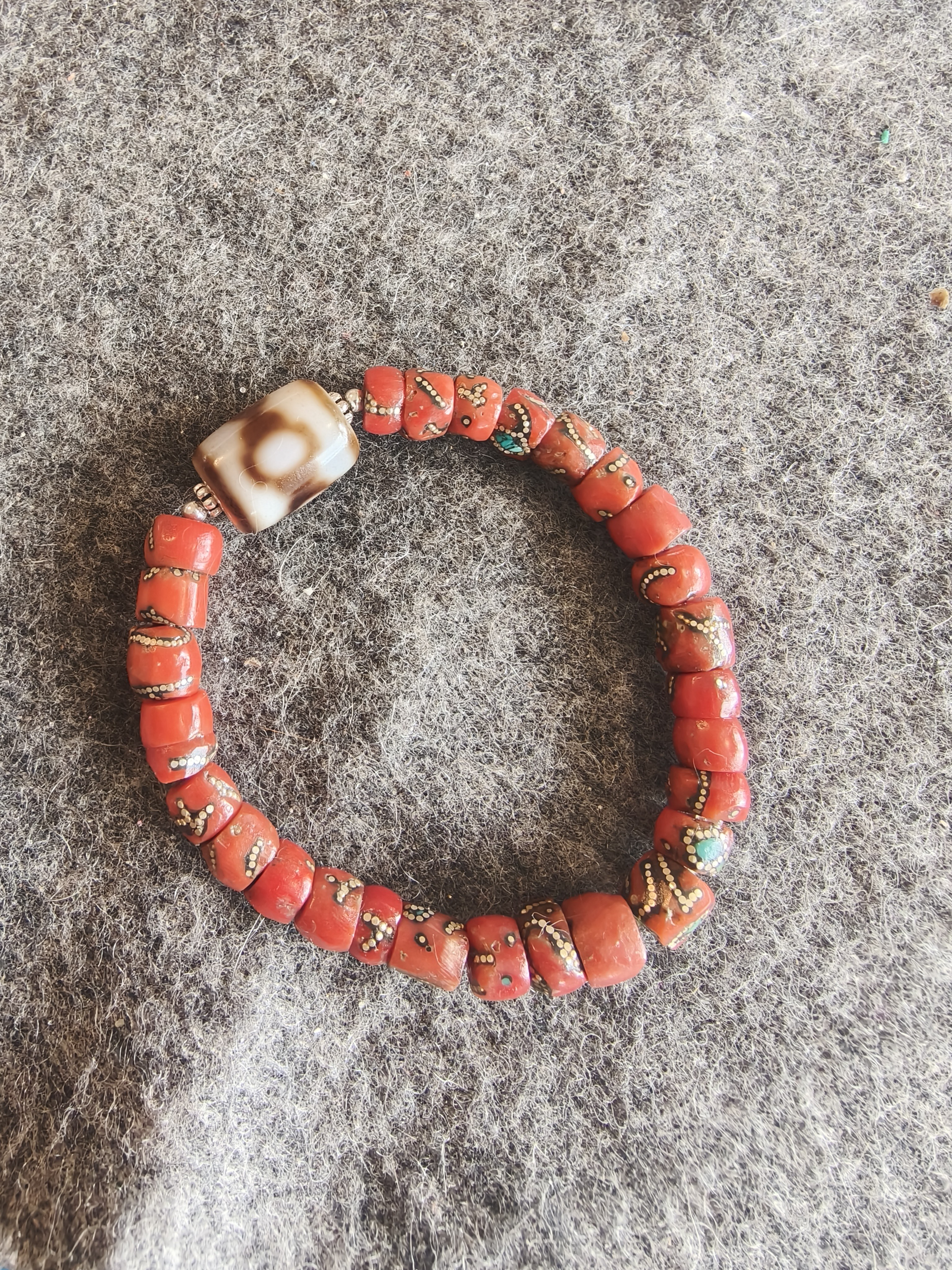 非金属亚克力项链 尼泊尔纯手工项链