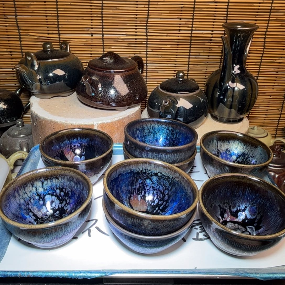 茶盏建窑建盏 微瑕作品