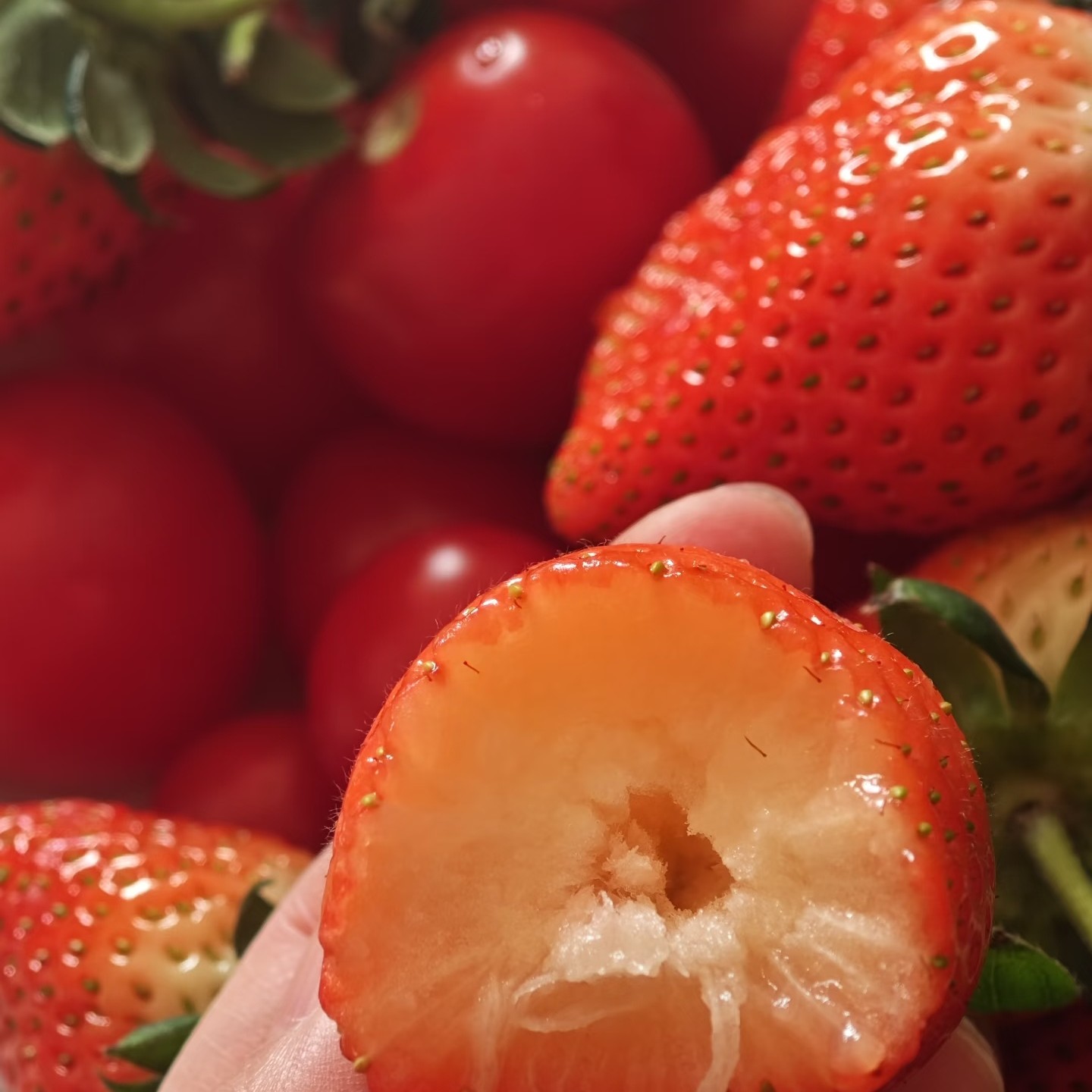 【牛芽甄选】【贵妃草莓】果实湿润，甜而柔软，天然无公害- 1200g