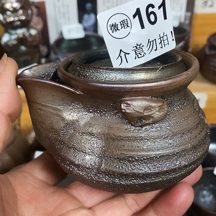 紫砂茶杯柴烧纯手工161