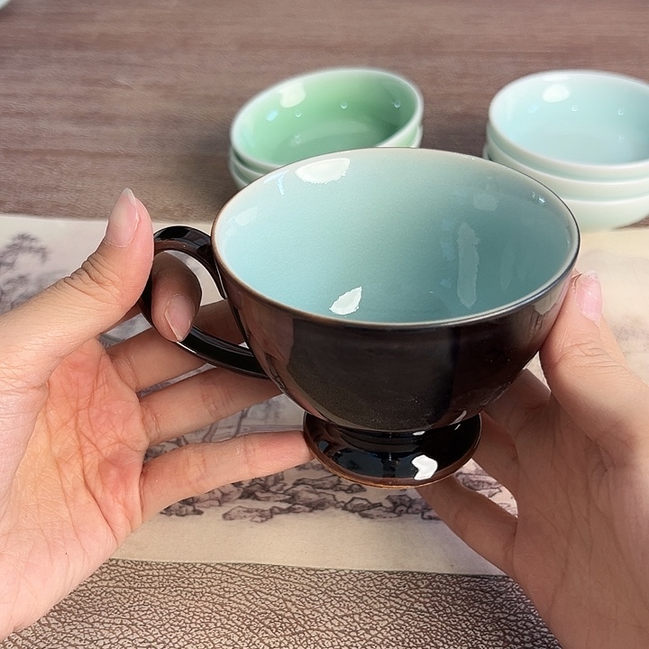 小米茶器龙泉青瓷