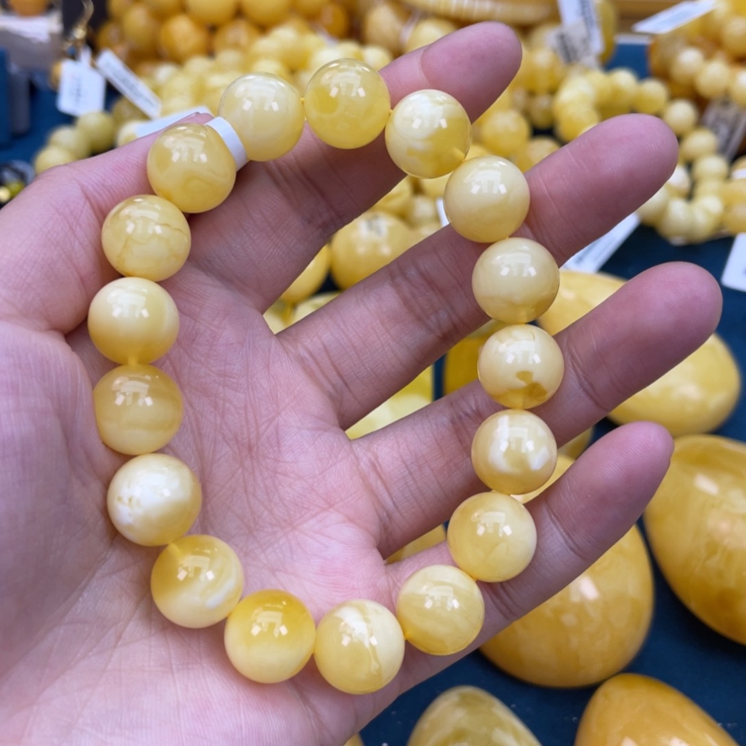 琥珀裸石未镶嵌琥珀蜜蜡w 711