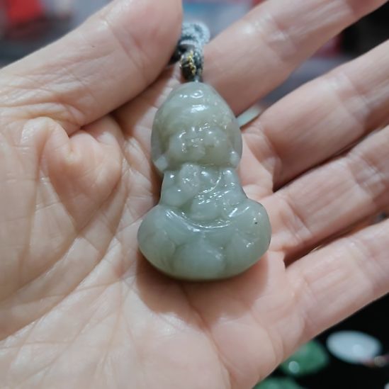 和田玉（青玉）未镶嵌颈饰