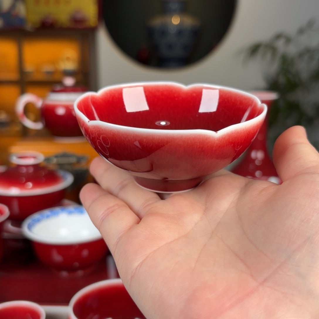 杯子景德镇高温颜色釉