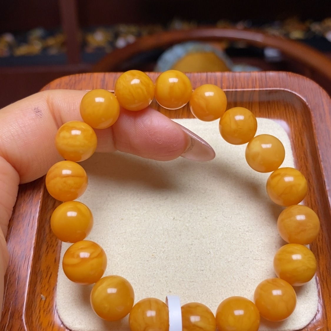 【闪购商品】蜜蜡手链未镶嵌手串