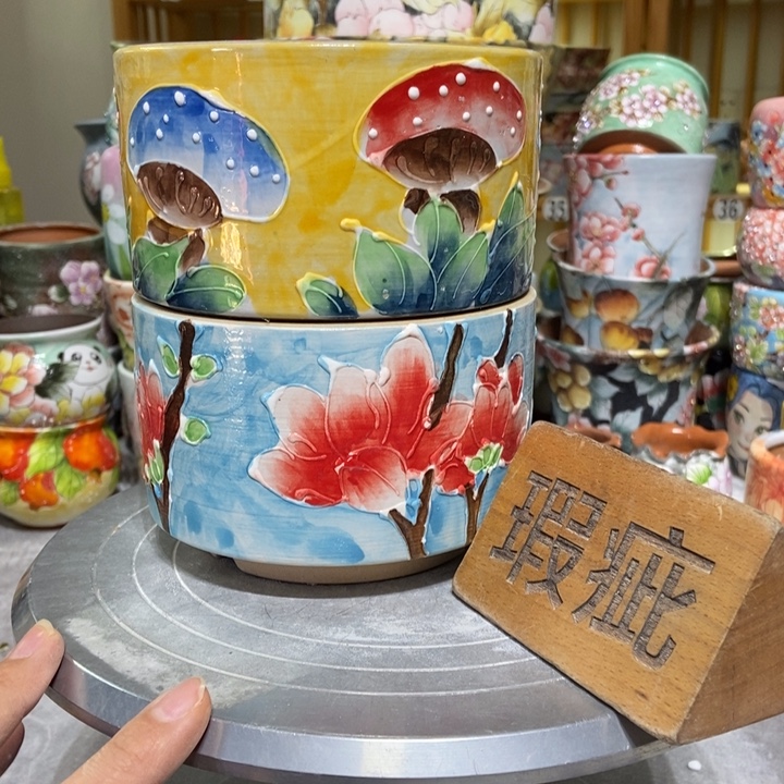 景德镇艺术手绘作品