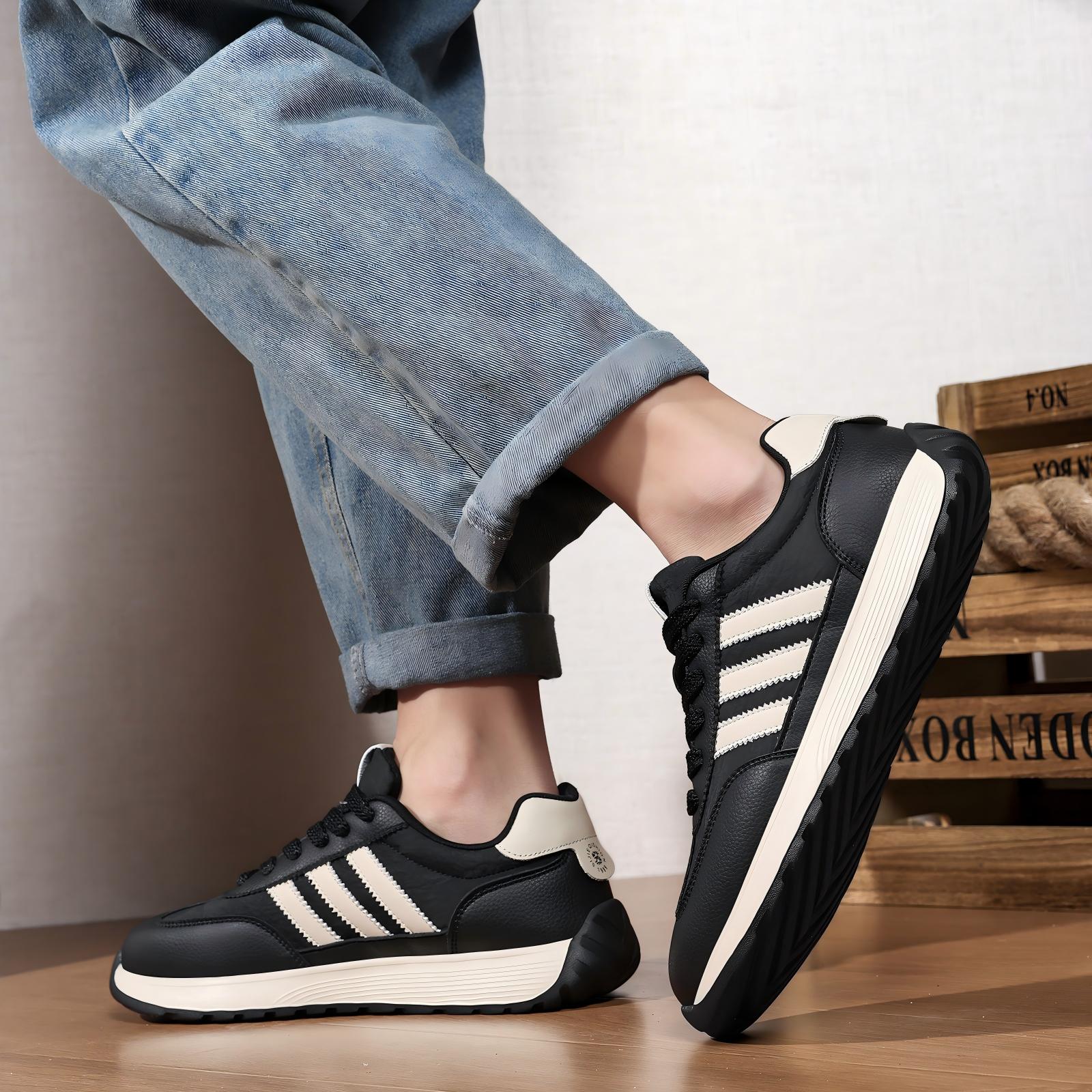 四季新款 真皮款 男士休闲时尚潮鞋