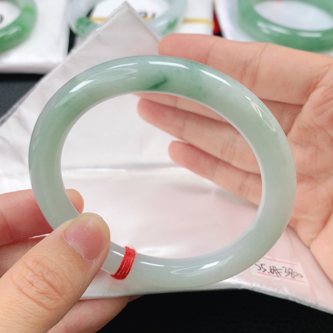 未镶嵌手镯翡翠缅甸55