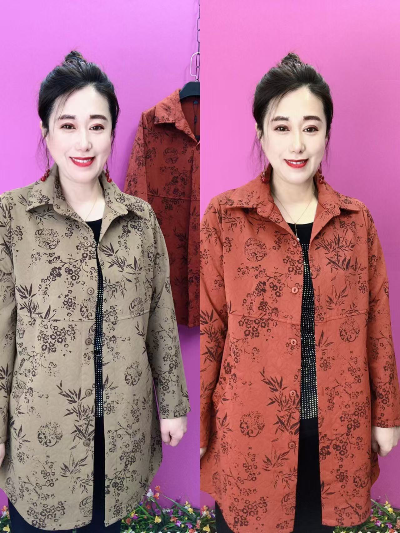 夫宏津25-07花外套